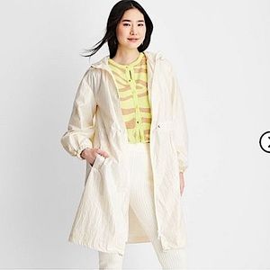 Women's Cinched Waist Hooded Jacket - Future Collective Size XS